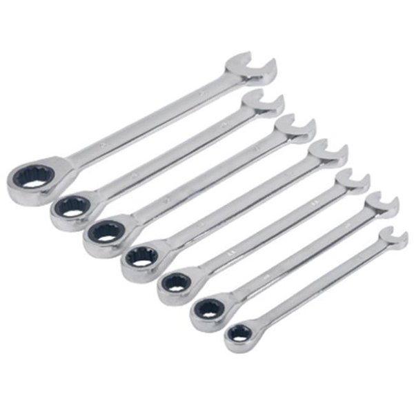 Protectionpro SAE Ratcheting Wrench Set; 10 Piece PR865013